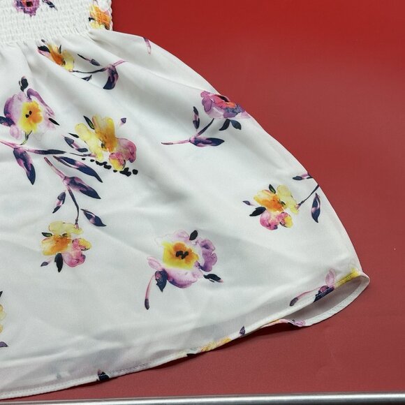 Parker Women's Size Large Primrose Floral Print Flutter Drop Waist Dress NWT - Picture 11 of 13